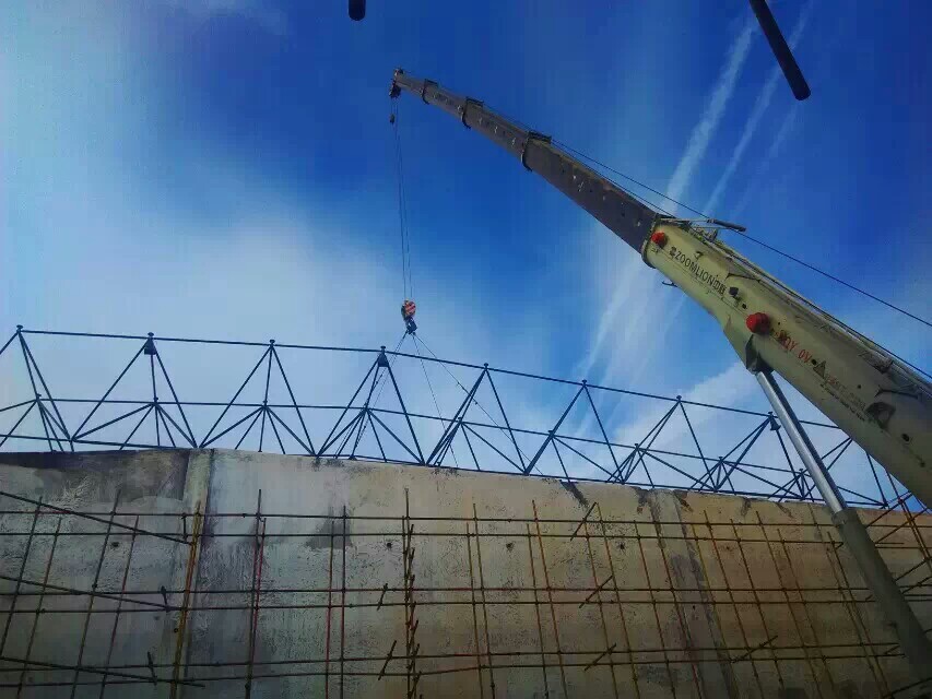 桂平食堂网架结构工程